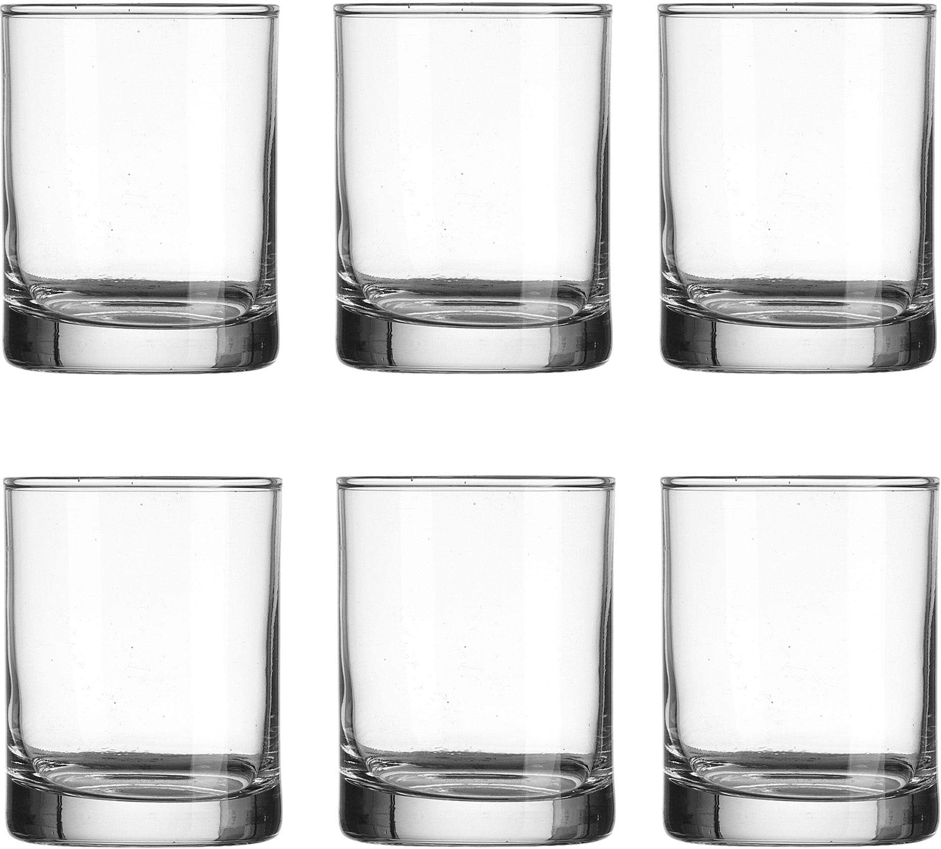 Home Essentials Basic Shot Glass Set of 6, 2.25-Ounce