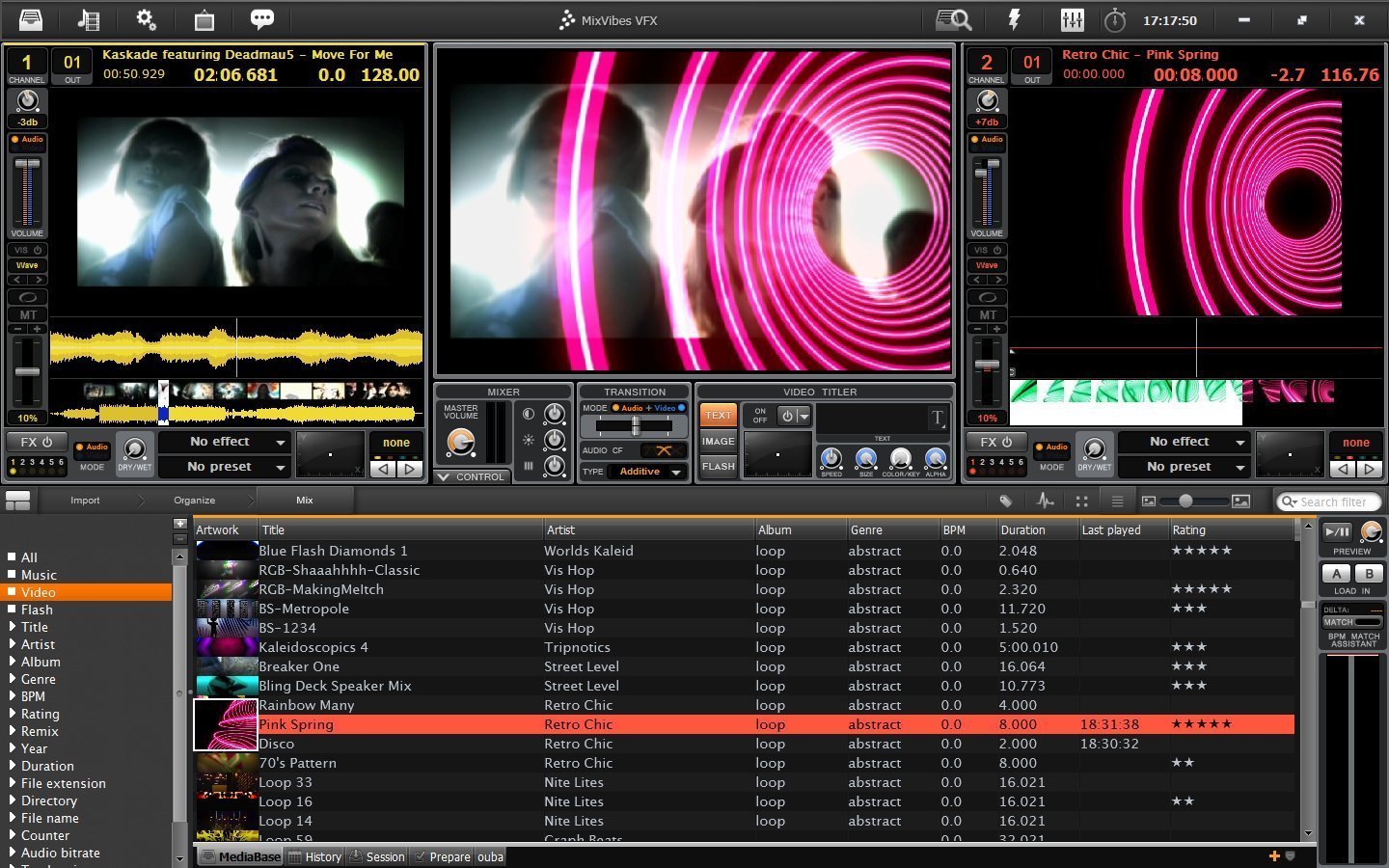 Mix Vibes VFX Audio and Video DJ software