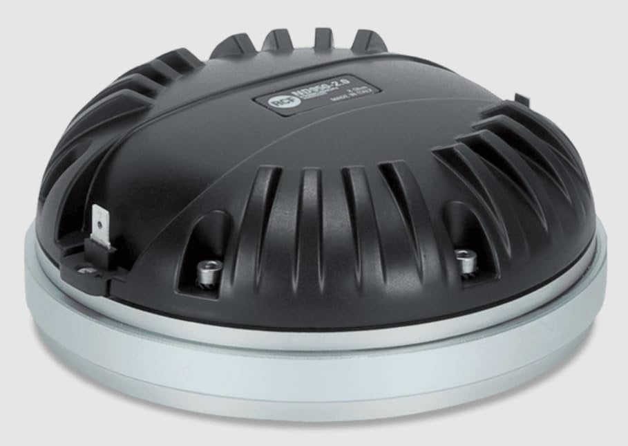 RCF ND9501.4 Neo Mid High Driver 4-Inch Titanium Diaphragm 1.4-Inch Exit Throat/Pure Titanium Compression Driver 140 Watts Rms 280 Watts Peak 8-Ohm Precision Transducers Pro Audio Sound Speaker