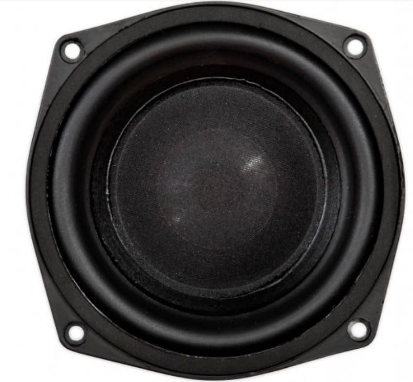 B&C Speakers 5FCX44-8 5-inch Professional Coaxial Speaker 100 Watts Rms 200 Watts Peak 8 Ohms Waterproof Front Side Motorcycle Car Pro Audio Sound Compact - ALT005FCX448