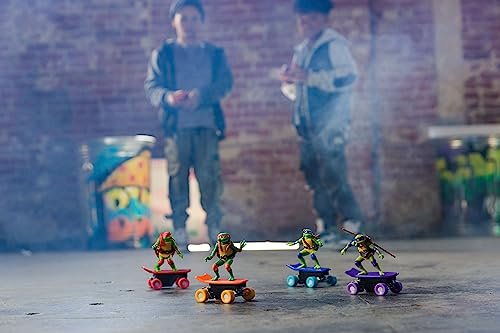 Teenage Mutant Ninja Turtles Michelangelo Half Pipe RC Vehicle Movie Edition Ages 5+ - Skate + Performs Tricks - 2.4GHz RC Controller