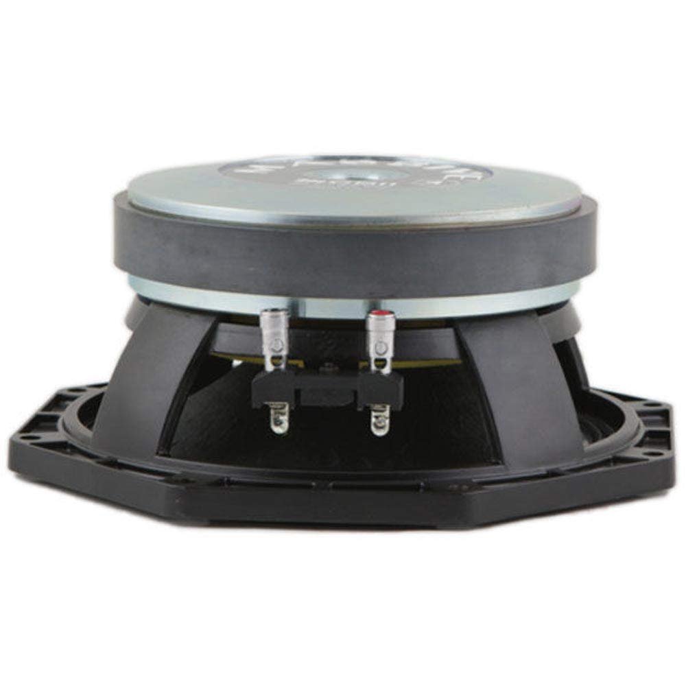 Massive Audio MC8II MC Series. 8 Inch, 600 Watts, 8 Ohm Pro Audio Midrange/Midbass Speaker for Cars, Stage and DJ Applications. Sold Individually.