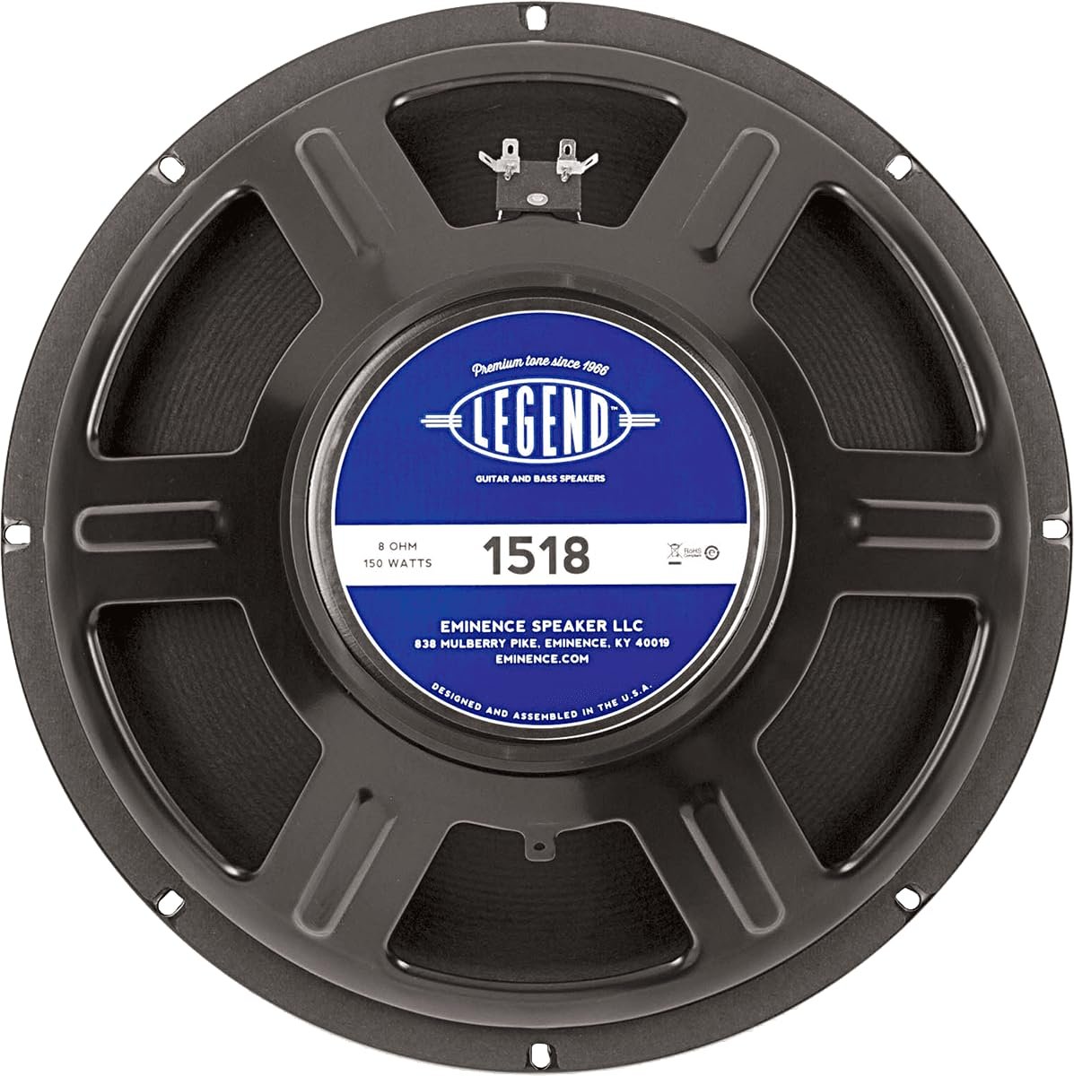 Eminence Legend 1518 15" Guitar Speaker, 150 Watts at 8 Ohms