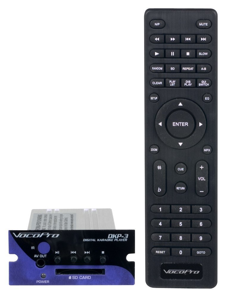 VocoPro Karaoke System, Black, 30.00 x 30.00 x 30.00 (MOBILEMANKARAOKE)
