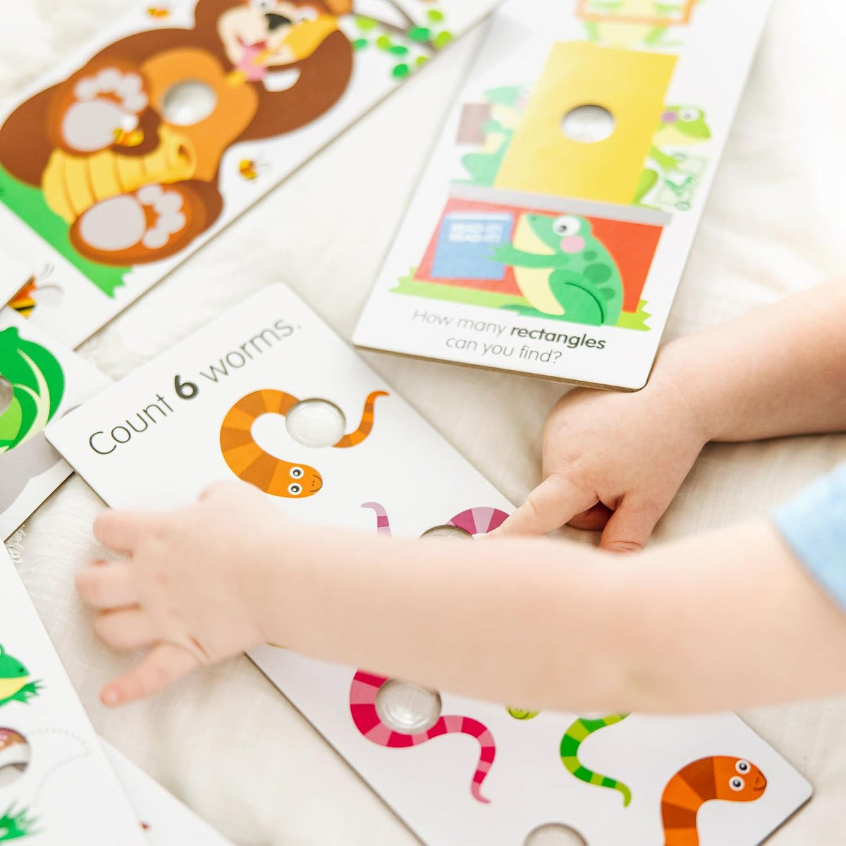 Melissa & Doug Poke-a-Dot Numbers Shapes Colors Flash Cards