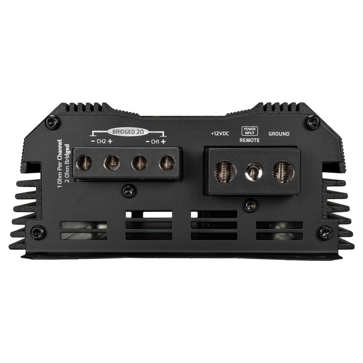 PRV Audio MDX1200.2 1 Ohm Mini 2 Channel Car Audio Amplifier 2X 600 Watts RMS at 1 Ohm - Bridged 1CH 1200 Watt at 2 Ohm for Powersports, Motorcycles, ATV, for High Power Stereo Speaker Systems