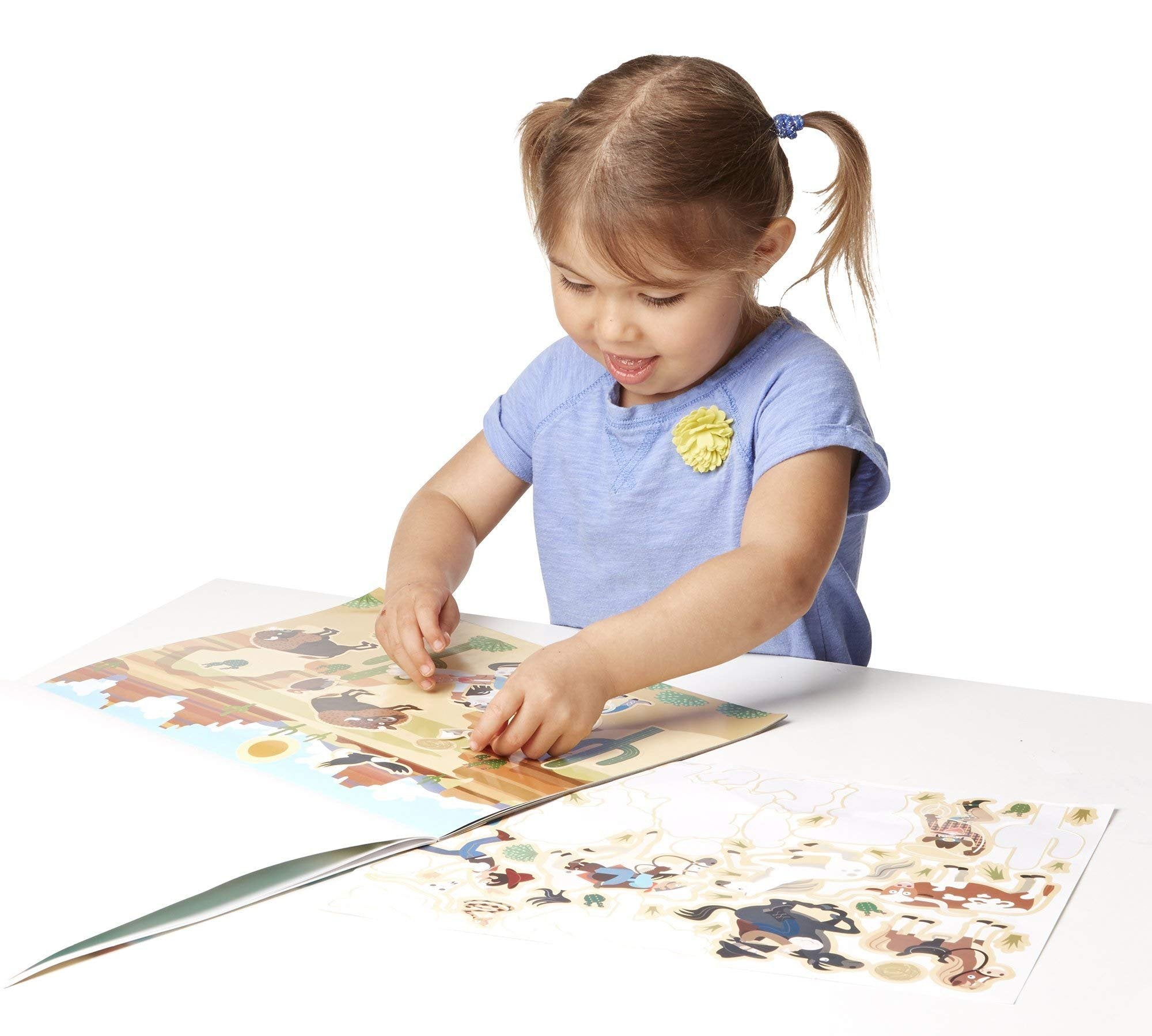 Melissa & Doug Reusable Sticker Pads Set: Adventure - 245+ Stickers