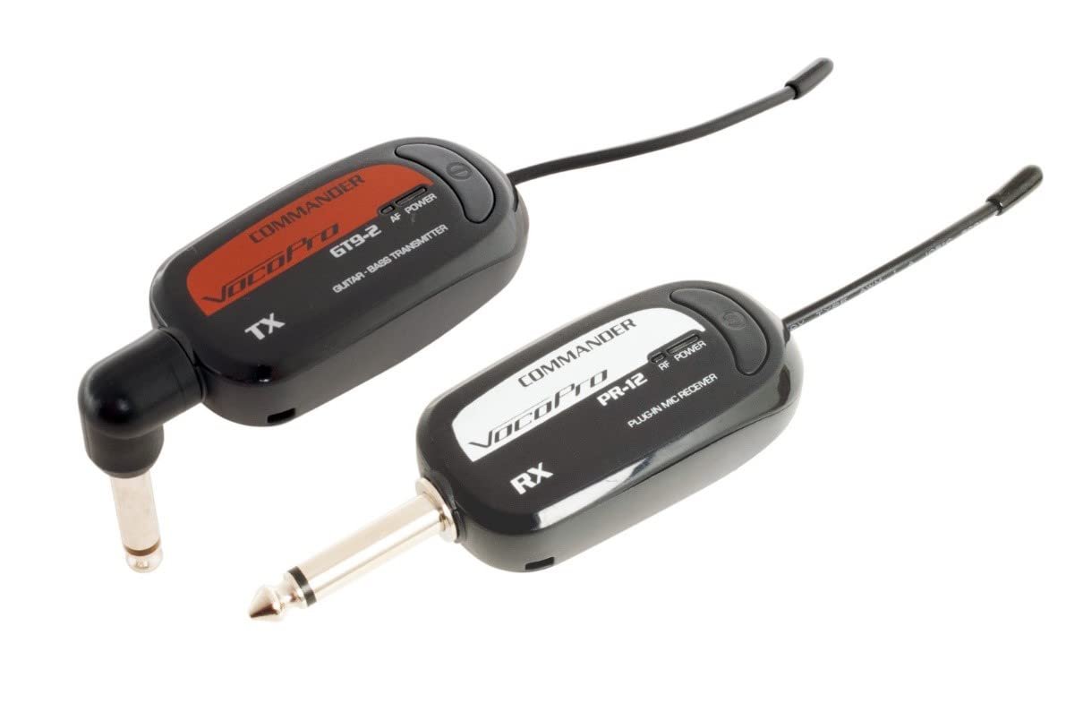 VocoPro Wireless Instrument Microphone, Black (Commander 9)