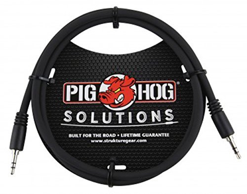 Pig Hog PX-T3509 3.5mm TRS Instrument Cable, 9 Feet