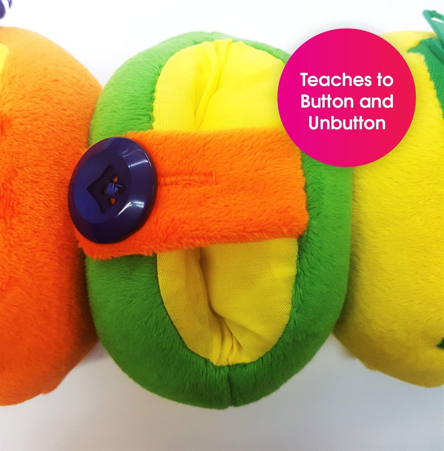 Edushape Dress-A-Pillar Multi-Colored 23"