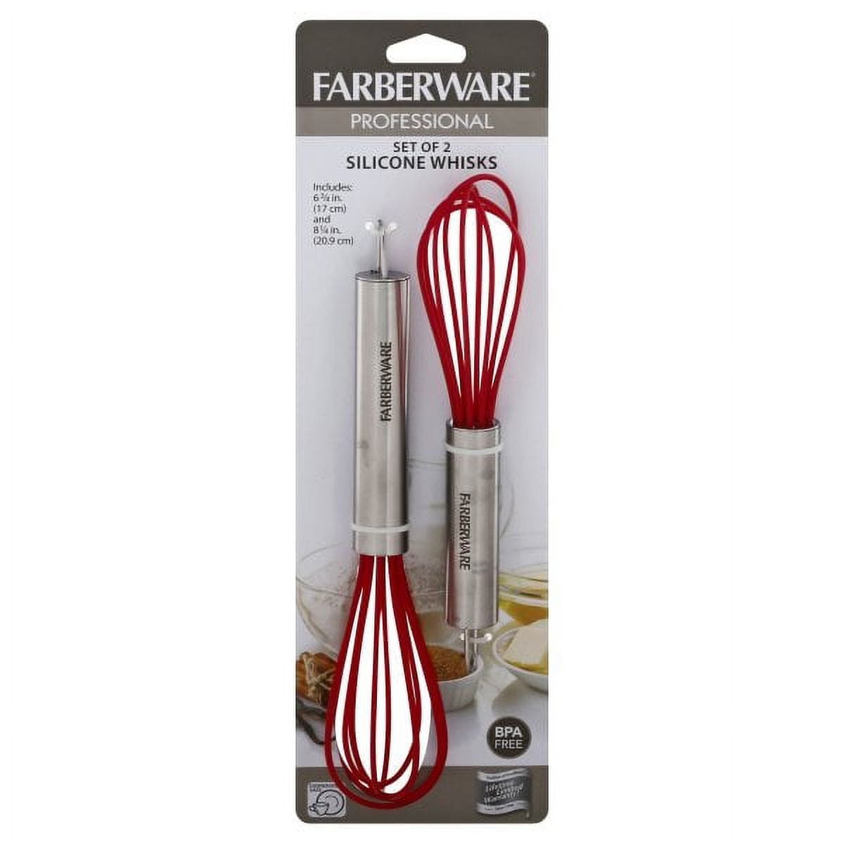 Farberware 2 Piece Pro Silicone Mini Whisks