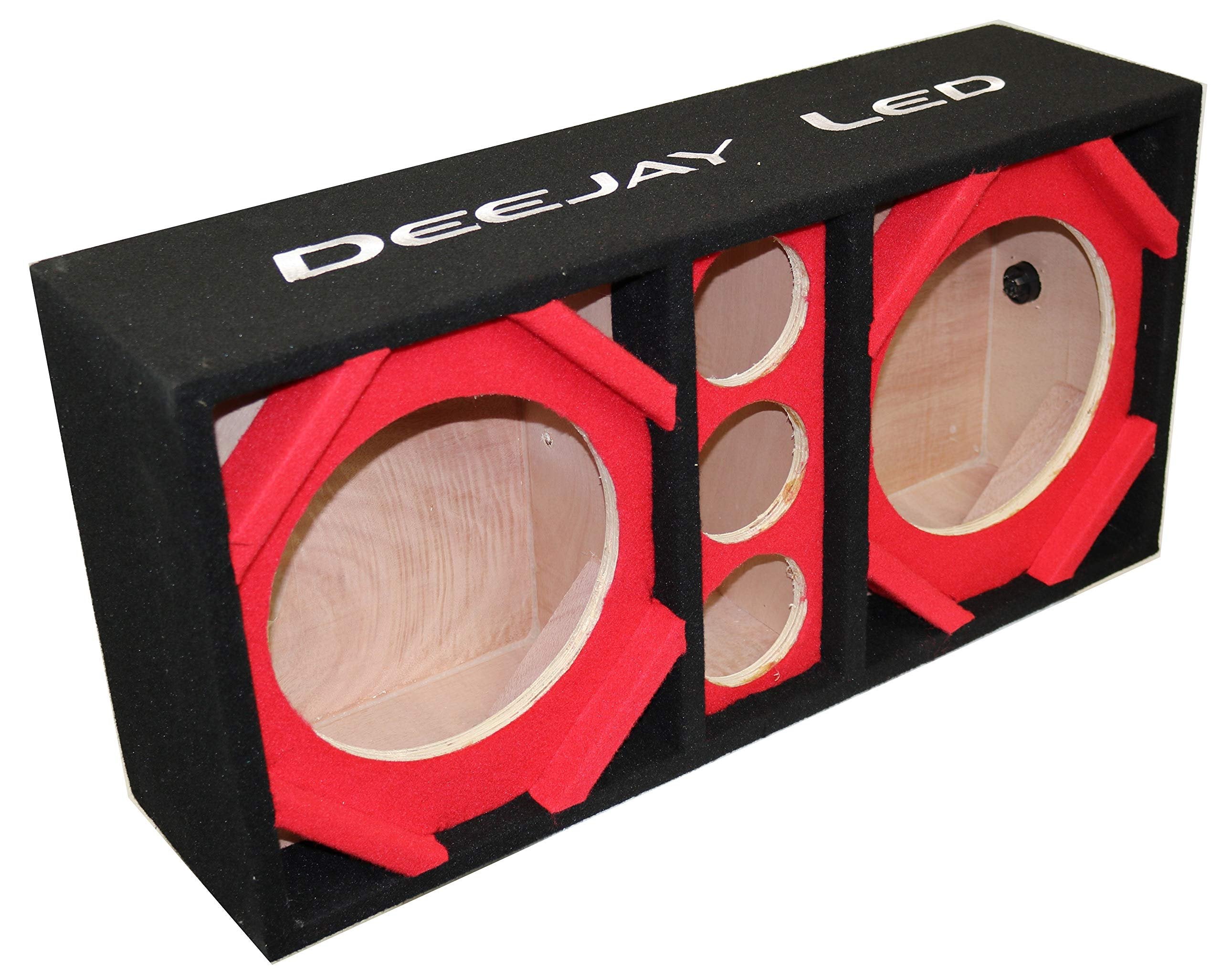 Deejay LED Two 10-in Woofers Plus Three Tweeters RE