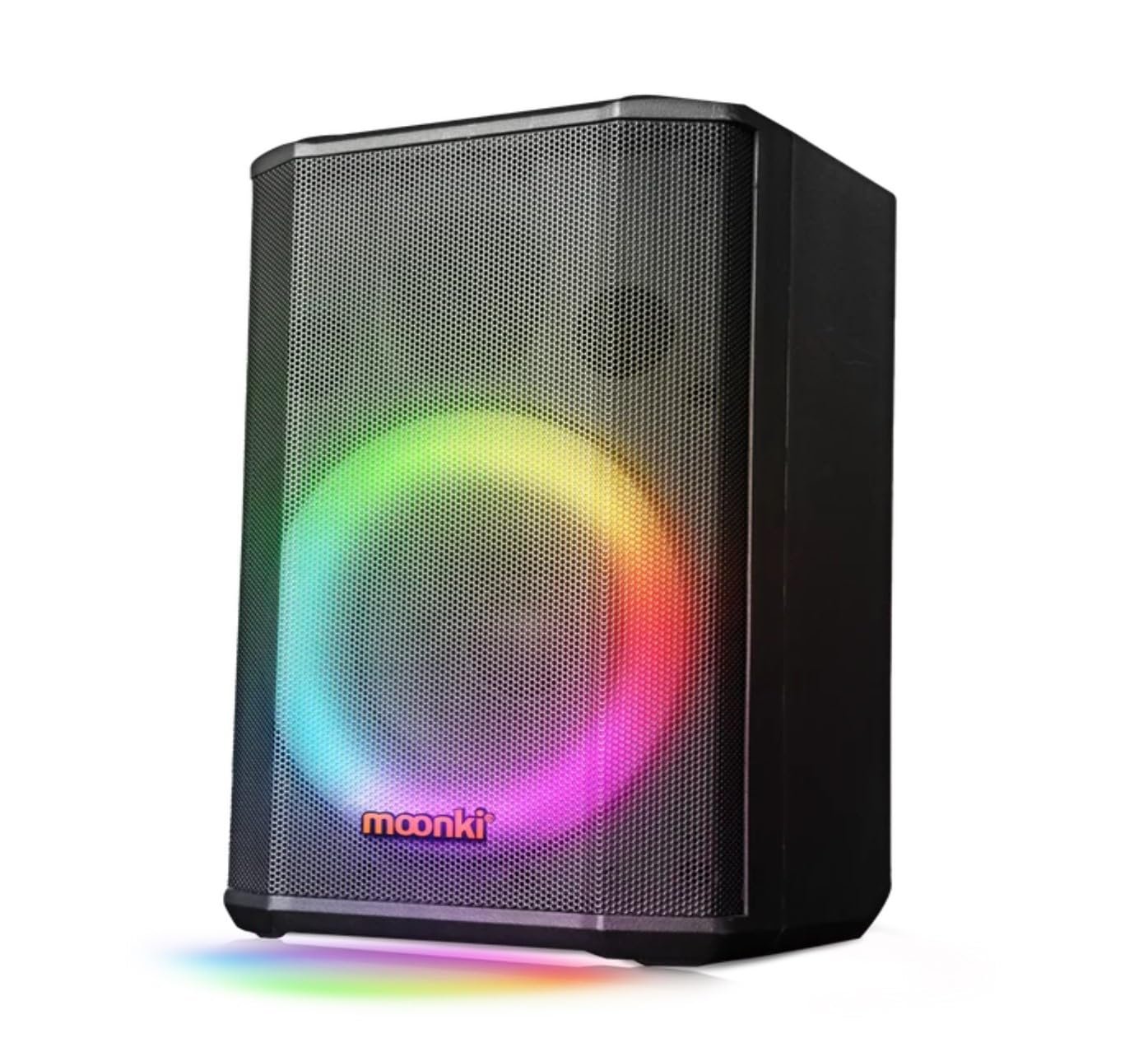 Moonki Sound MS-108LT Malibu Max 8-inch Woofer Portable Audio BT Speaker Class D Amplifier Board with Dynamic LED Ring Effect