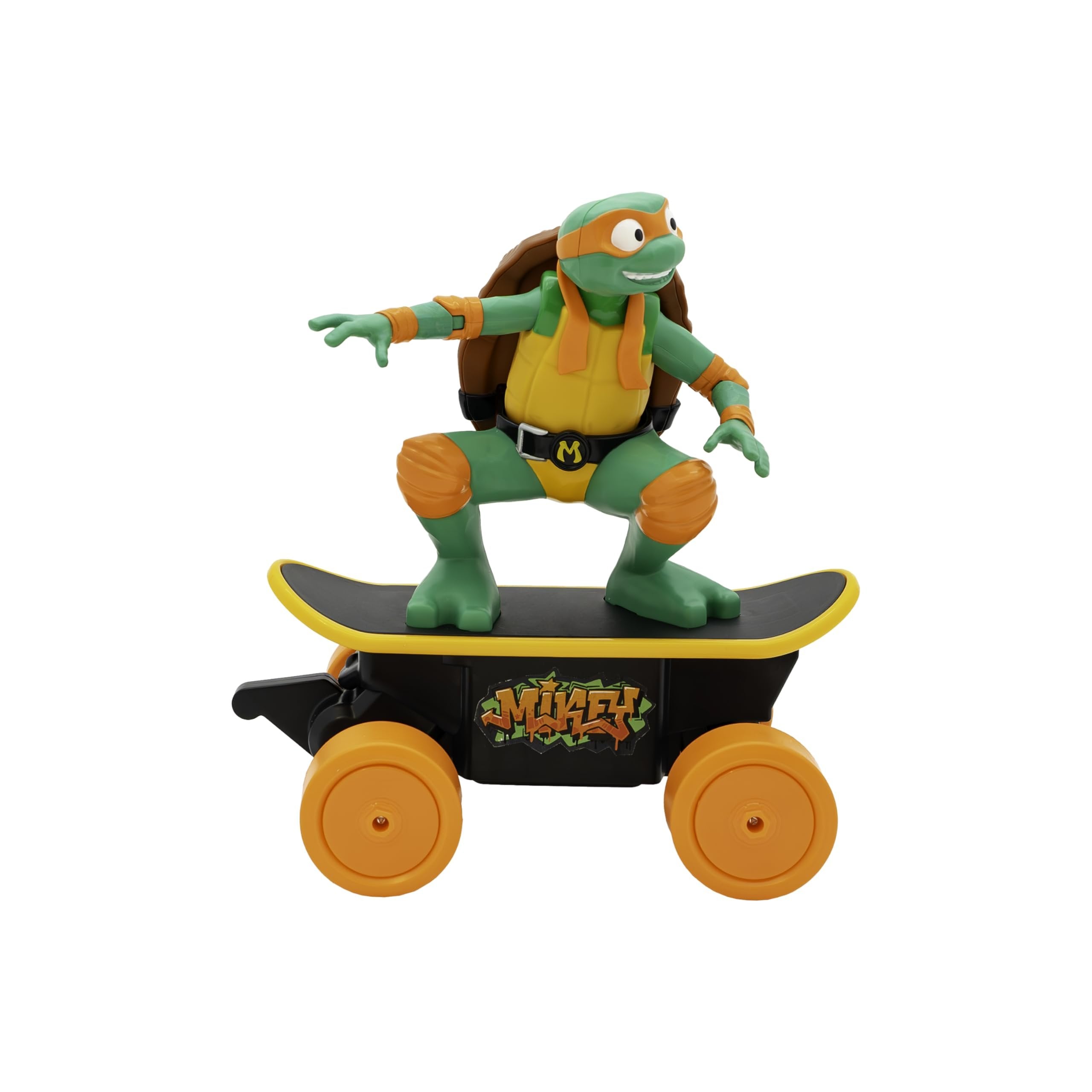 Teenage Mutant Ninja Turtles Mikey Cowabunga Skate RC - Imitates Real Skate Tricks - Toys and Gifts for Children Ages 5+