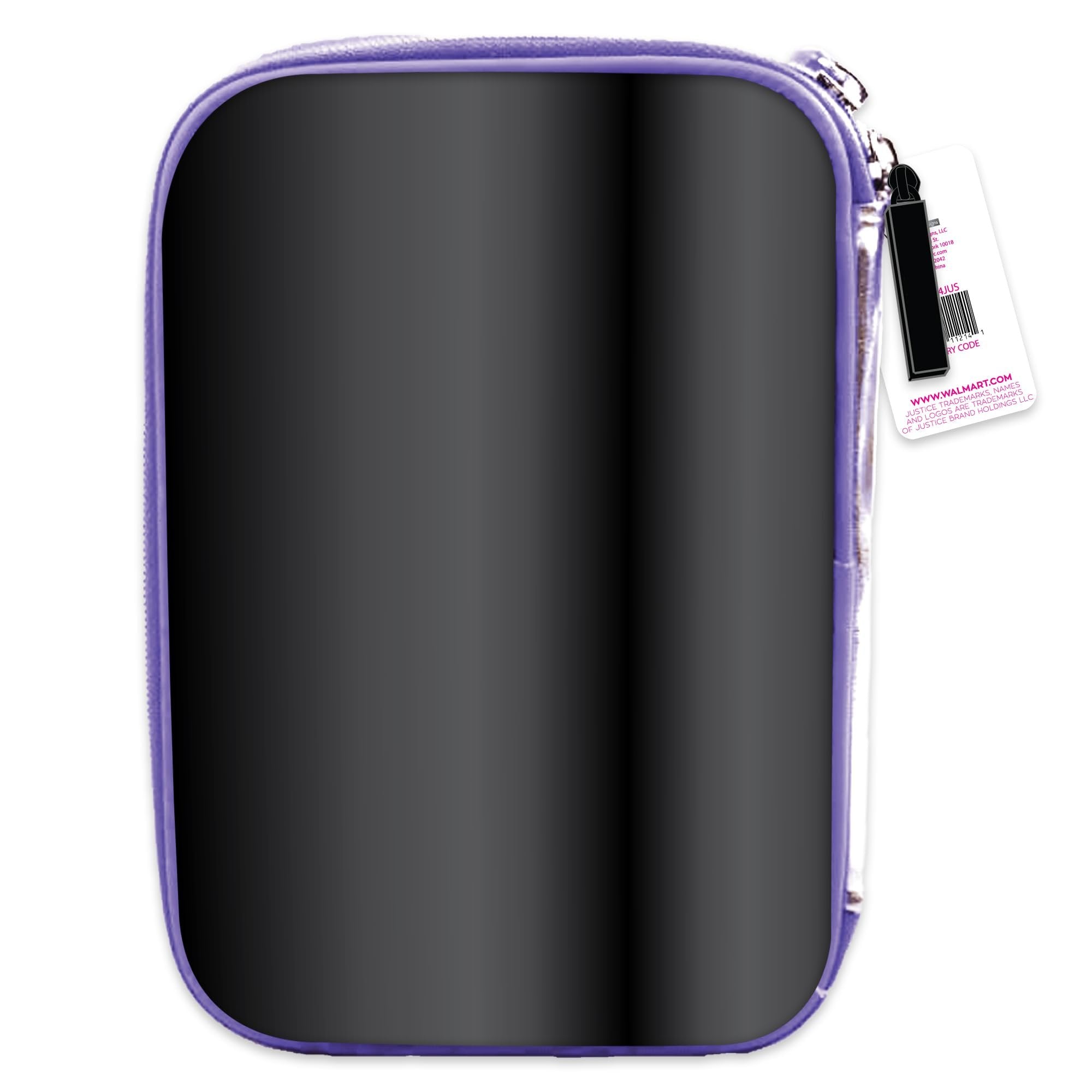 Innovative Designs Justice Pencil Case Organizer, Pen or Pencil Pouch with Zipper for Art Supplies or Stationery, 711214JUS