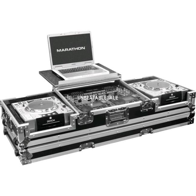 Marathon Laptop 19 Inch Mix 2 CD Case - MA-DJCD19WLT