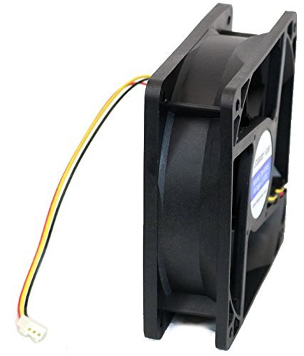 DEEJAYLED 5" 12VOLT Fan 3 PIN Ball BEA (TBHFAN5)