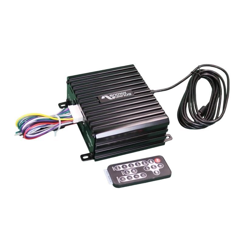 SOUND MAGUS C8-DSP 8 Channel Digital Sound Processor DSP BT Wireless Car Auto Stereo Amplifier 4-in 8-Out RCA Built-in Amp 50wrms Max x 4 @4ohm