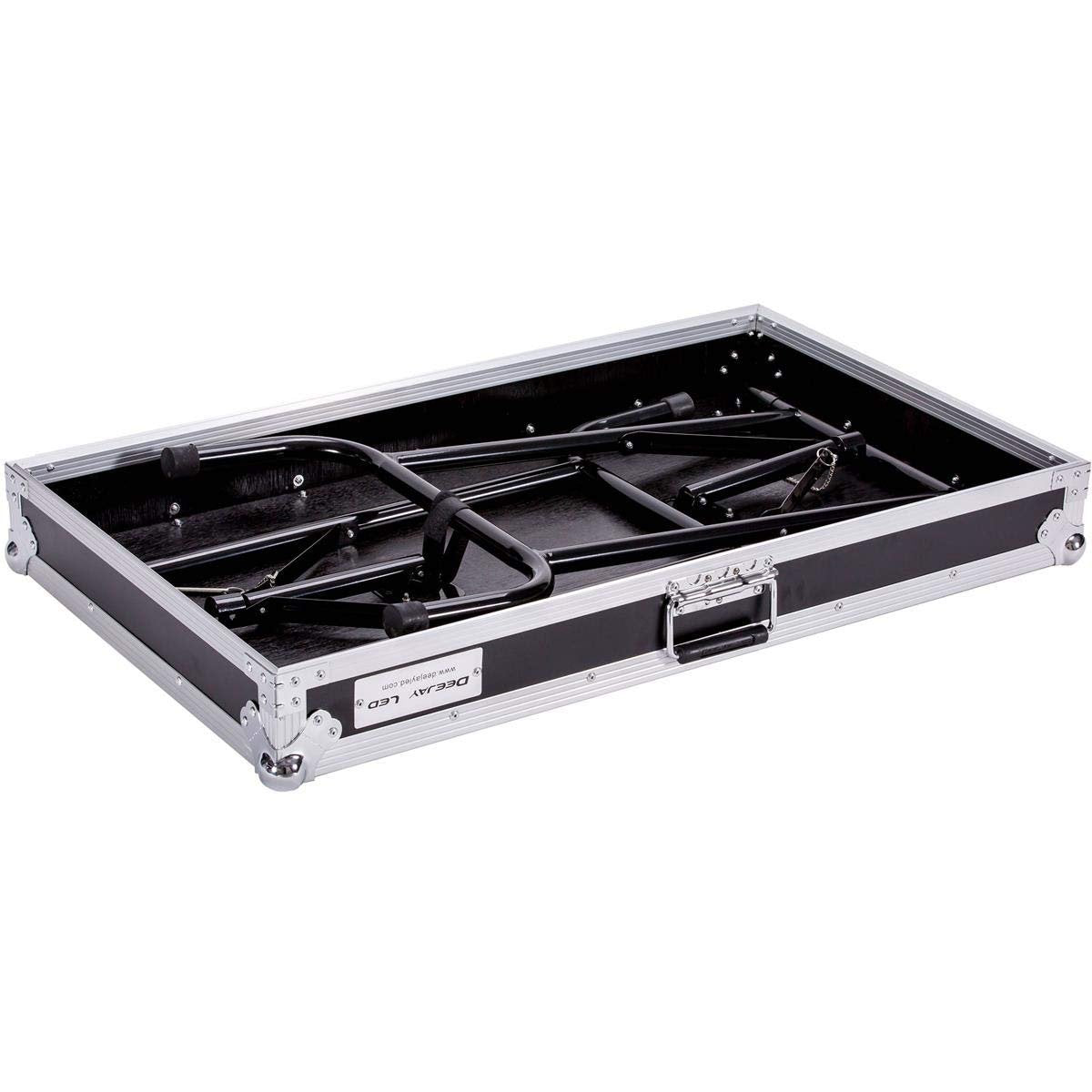 DEEJAYLED TBH Flight CASE Universal FOLD Out DJ Table in 36WX21DX30 H (TBHTABLE)