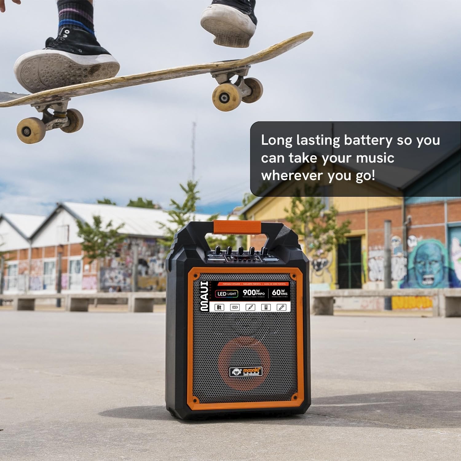 Moonki Sound MS-900B Karaoke Bluetooth Speaker with Microphone
