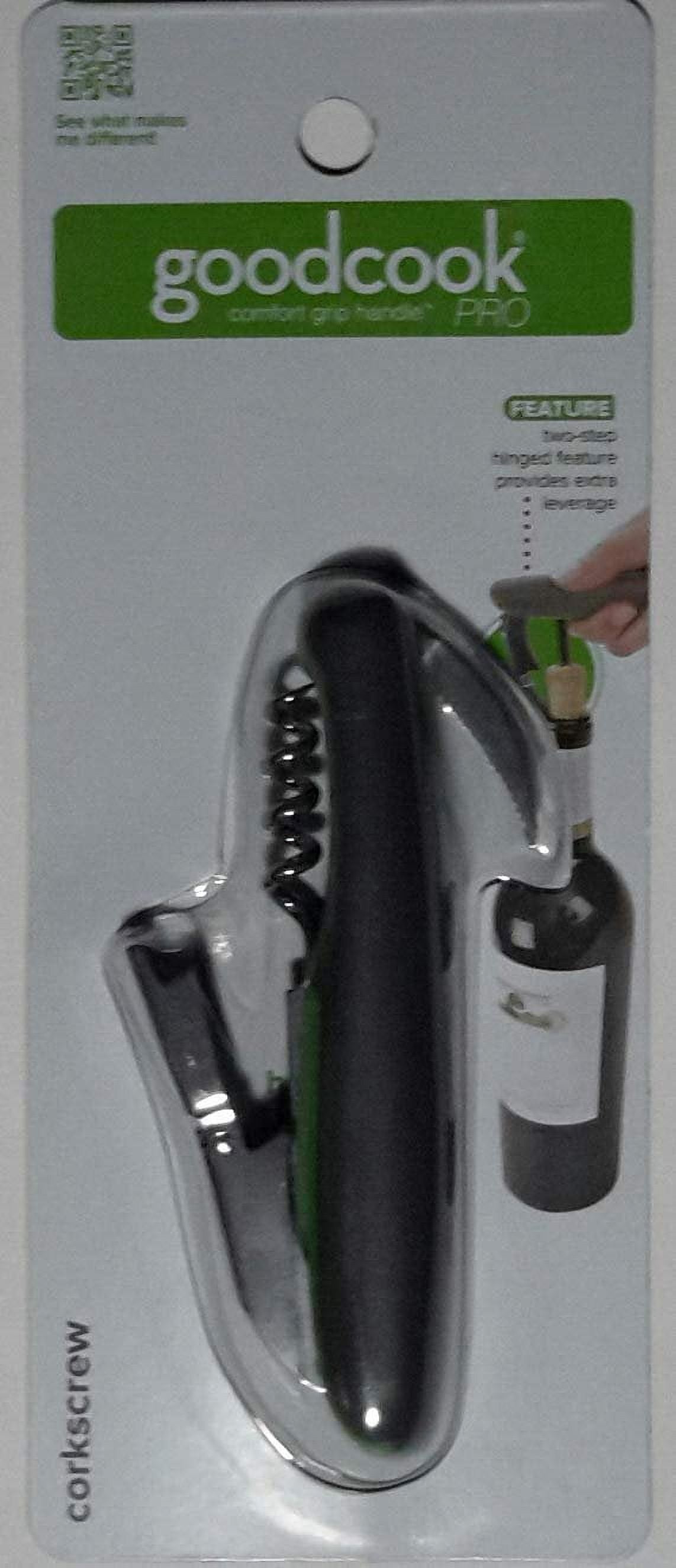 Goodcook Comfort Grip Handle PRO Corkscrew - Bottle Opener