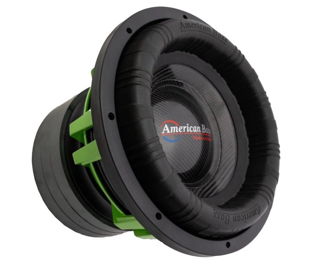 American Bass Godzilla 18 Inch Subwoofer 4700 Watt RMS and 12000 Watt Max Power, 1 Ohm Impedance, 425-oz Magnet, and 3.5-inch Voice Coil, Pack of 1