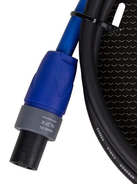 PigHog PHSC5S14 Speaker Cable 5-feet Speakon to 1/4-inch Connector Heat Shrink Protected 9.2mm PVC Outer Covering 14 Gauge Wire