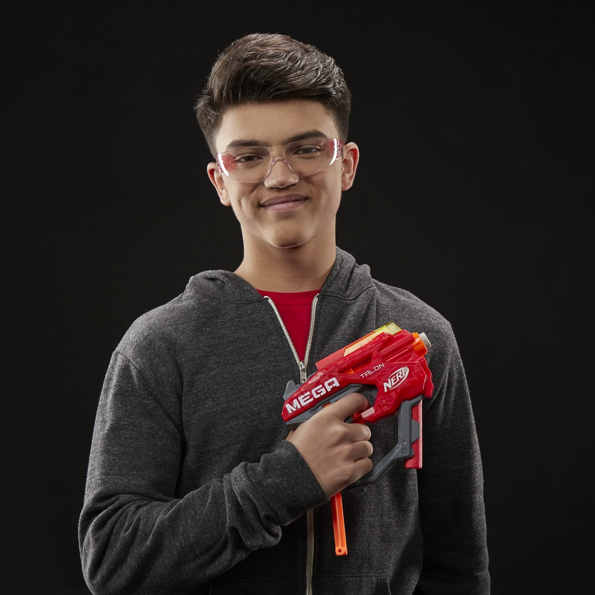 Nerf Mega Talon Blaster - Includes 3 Official Accustrike Mega Darts - for Kids, Teens, Adults