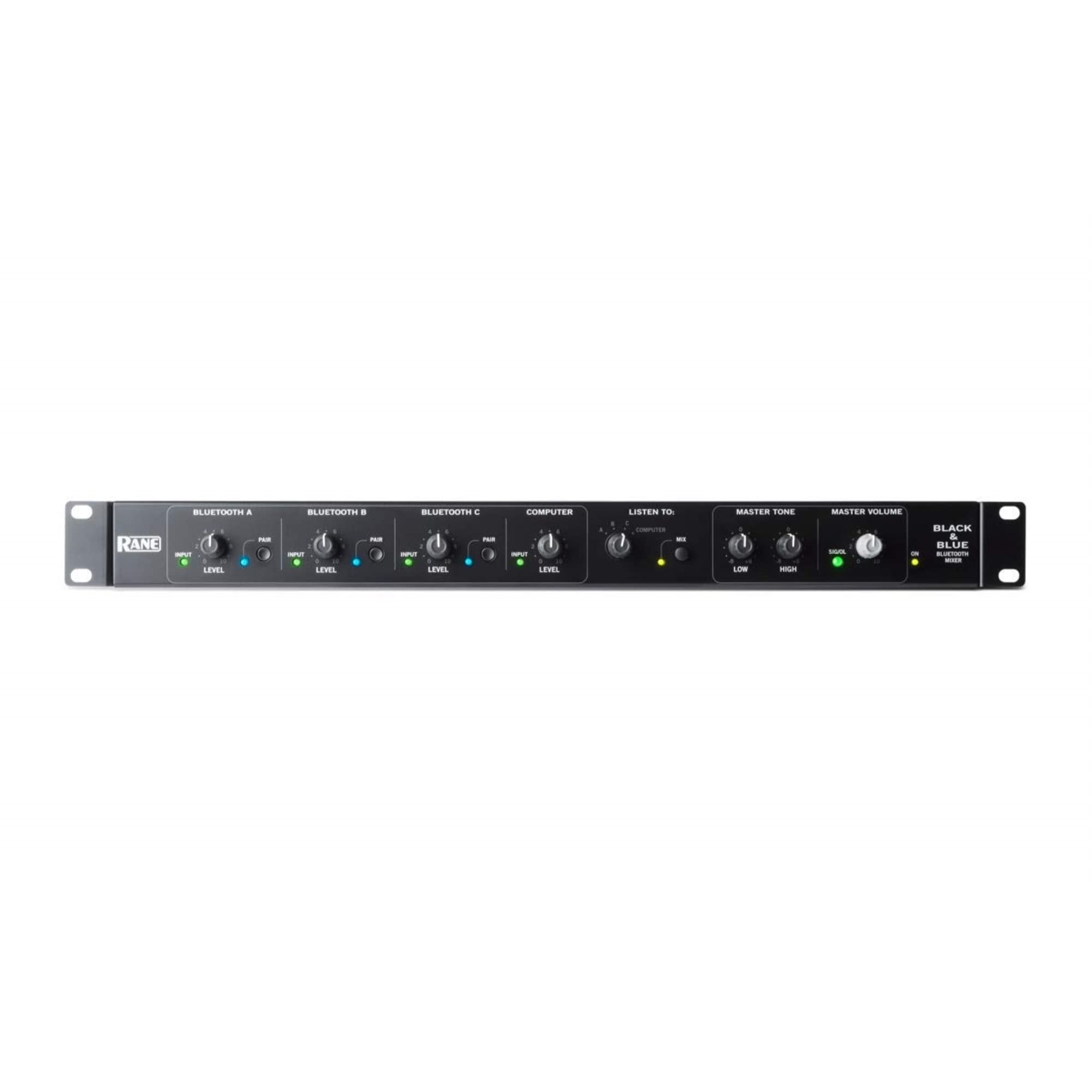 Rane, 3 Bluetooth Mixer Amplifier, Black (BLACKANDBLUEXUS)