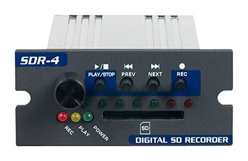 rolls Multitrack Recorder, Black (SDR4)