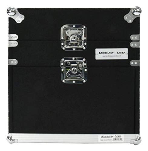 Deejay LED Slant Rack Drive Tour Case 8U-Space Ampl