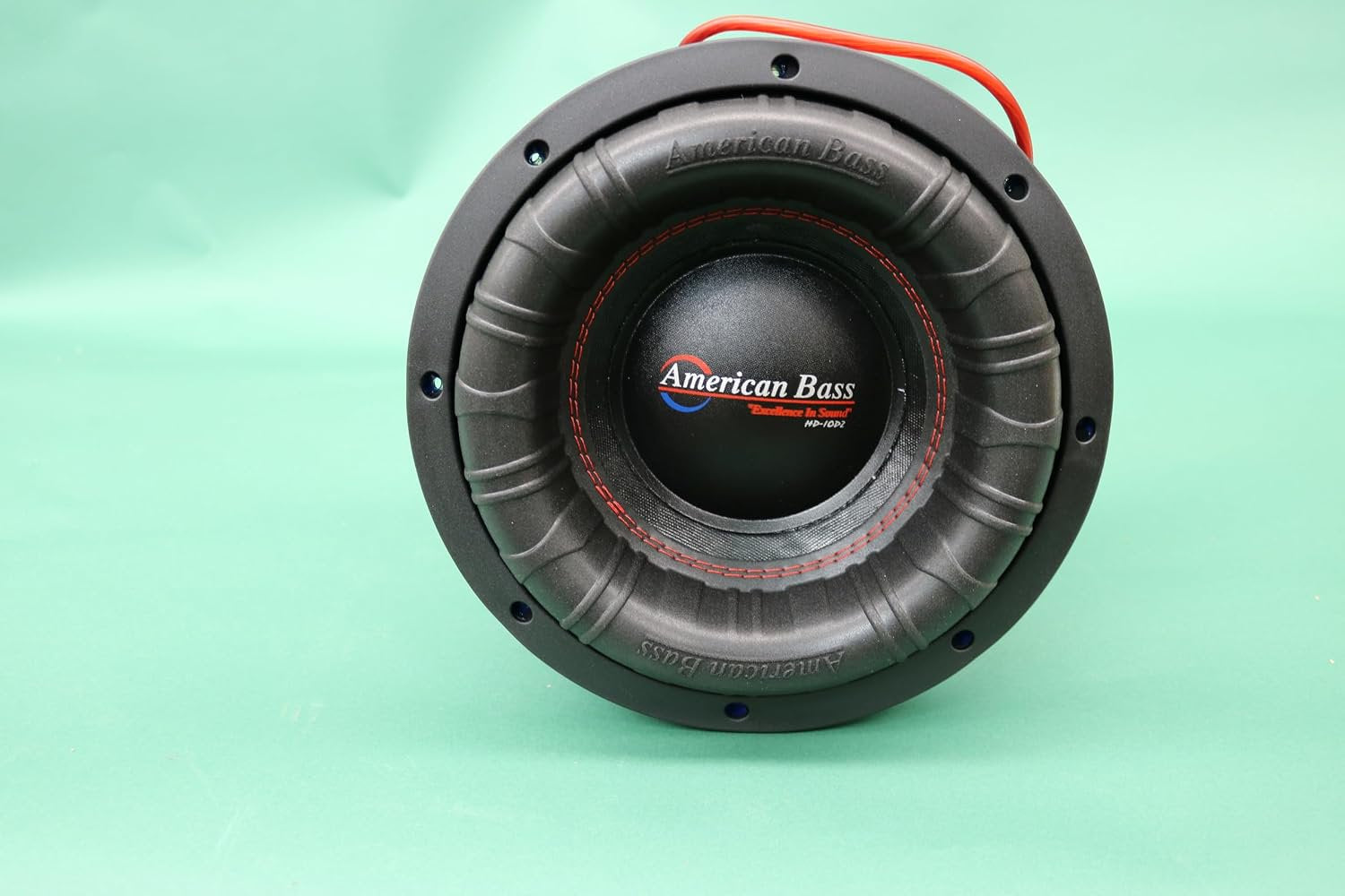 American Bass HD-10D2V3 10" Car Subwoofer 2200W RMS 4000 Watt Max Dual 2 Ohm - 3.3" Voice Coil Sub Woofer Audio Driver Motor Structure, Ported Enclosure Builds