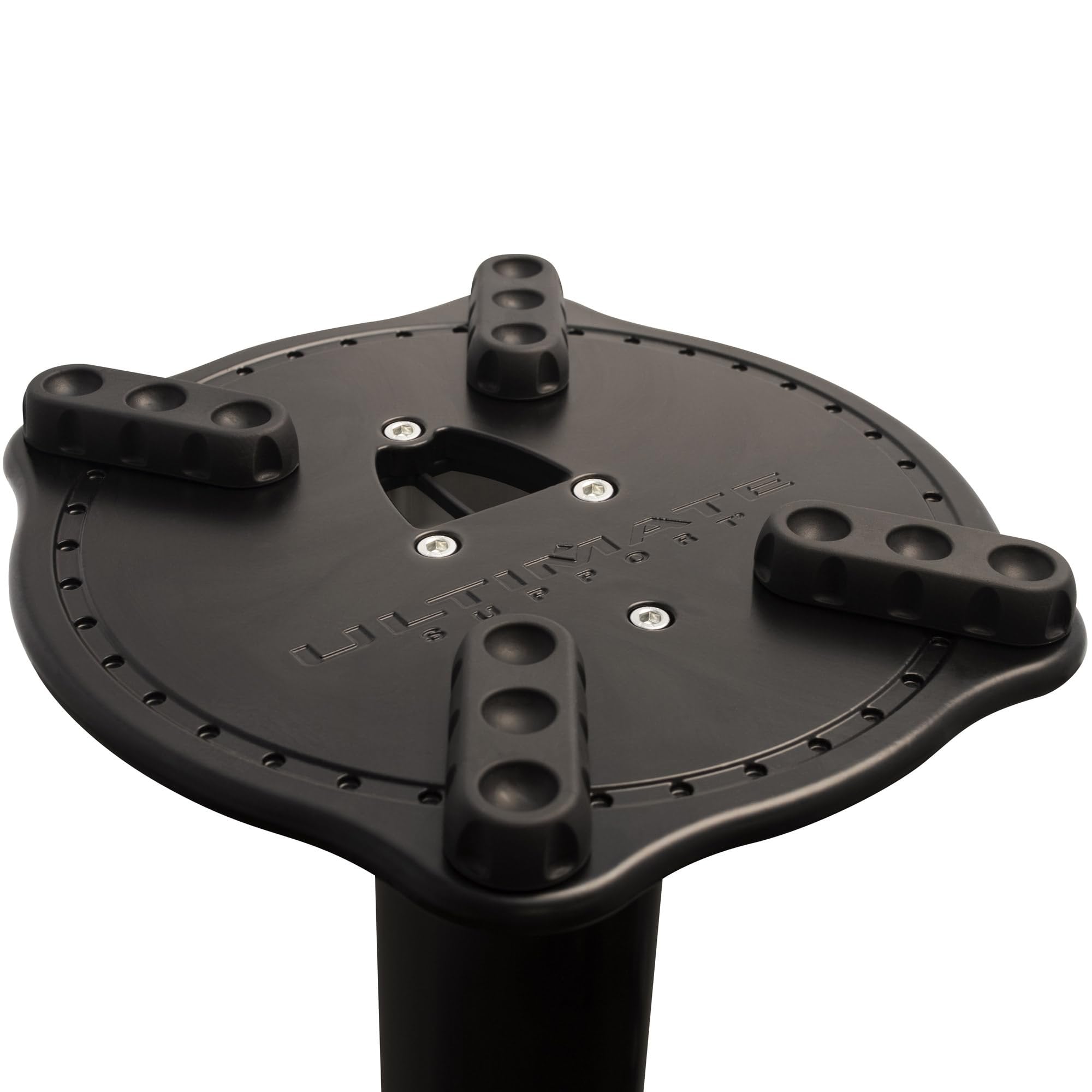 Ultimate Support MS-90/45R 45" Monitor Stands - Red Finish
