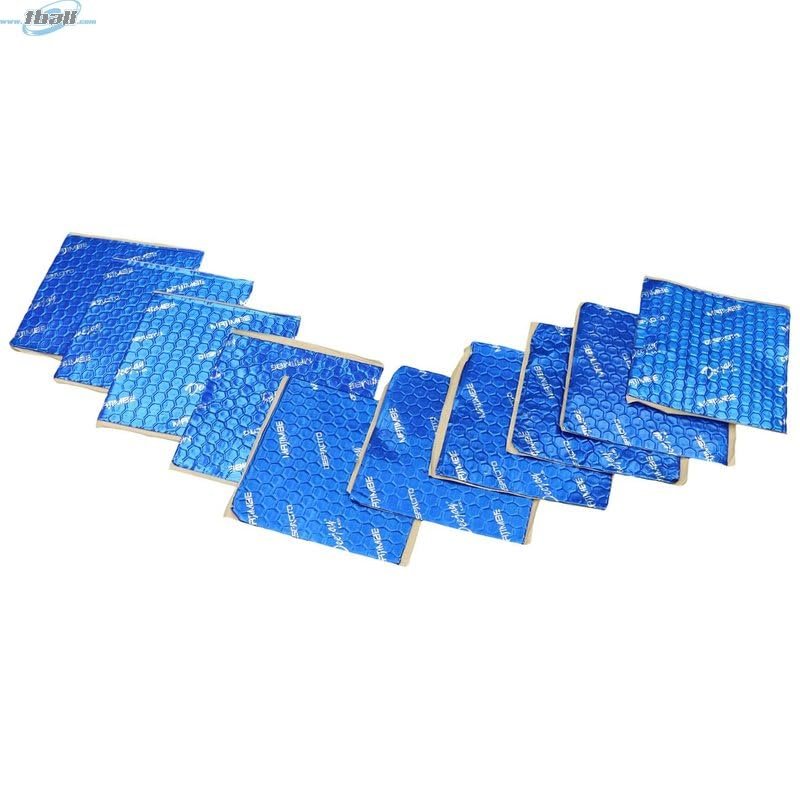 Deejay LED TBHRKX36D DJL 6 Sheets Noise Kill Damping 8x8x.67 DJ Pro Car Audio Insulation to Improve Sound Quality