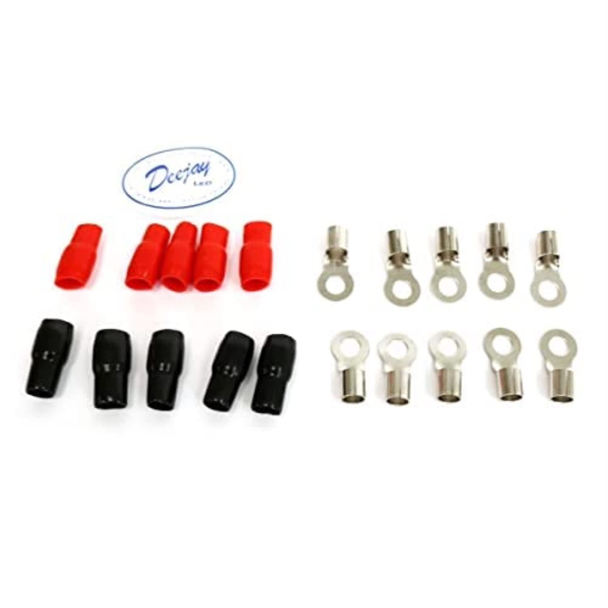 DEEJAY LED DEEJAYLED 10 Pack 4 Gauge Economy Conn