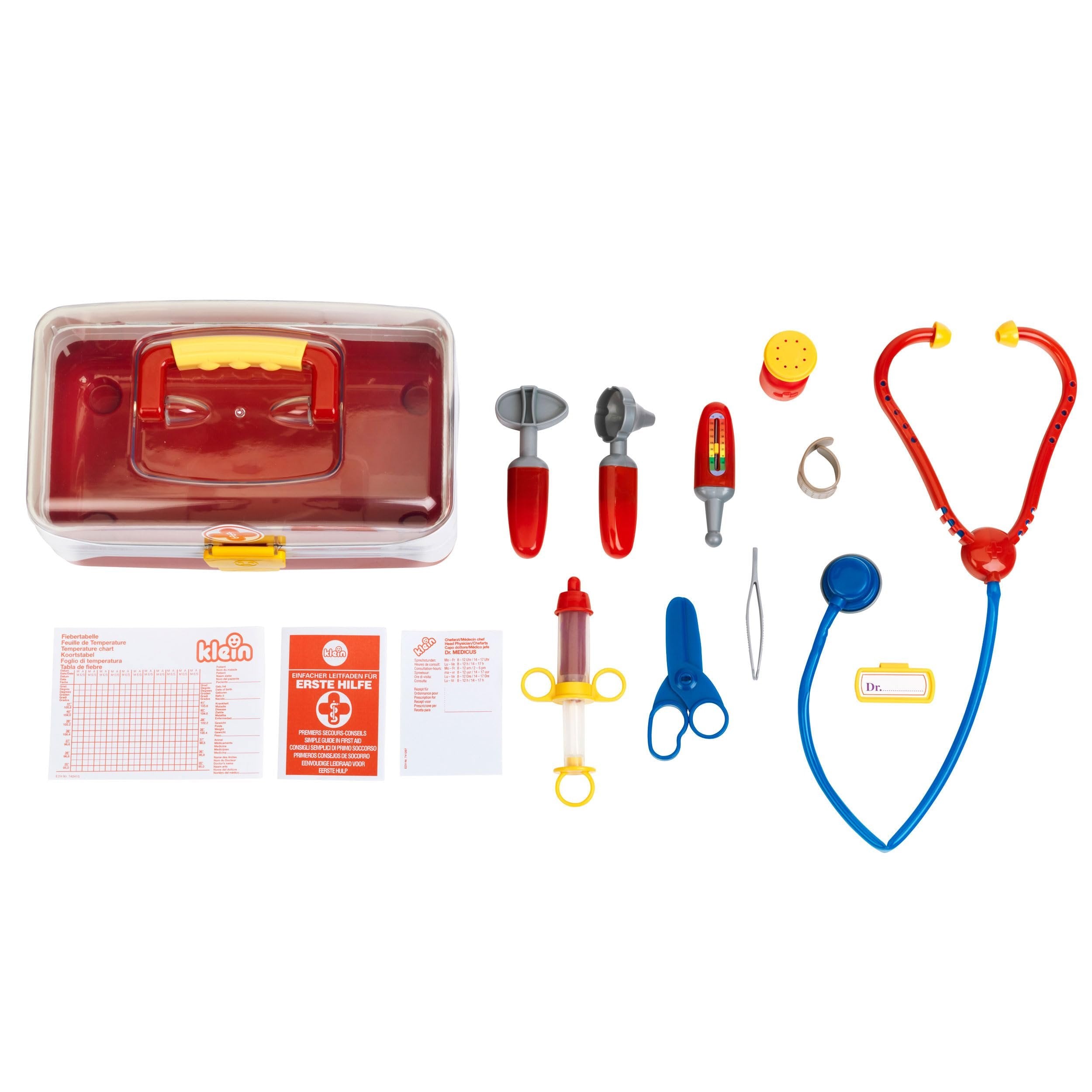 Klein Theo Doctor Case Premium Toys for Kids Ages 3 Years & Up