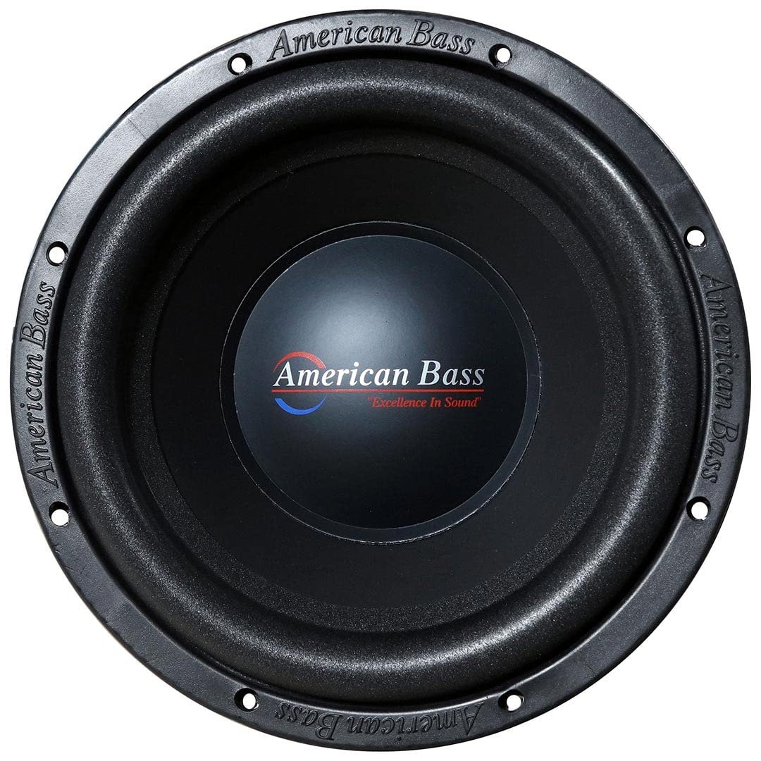 American Bass XD-1044 XD 10-inch Subwoofer 450 Watt RMS / 900 Watt Max Dual Voice Coil 4 Ohm Voice Coils 125 Oz Magnet