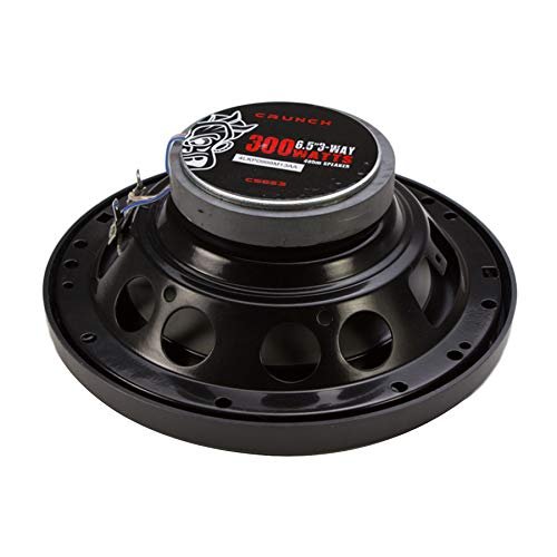 Crunch CS653 CS Series Speakers (6.5", 3 Way, 300 Watts)