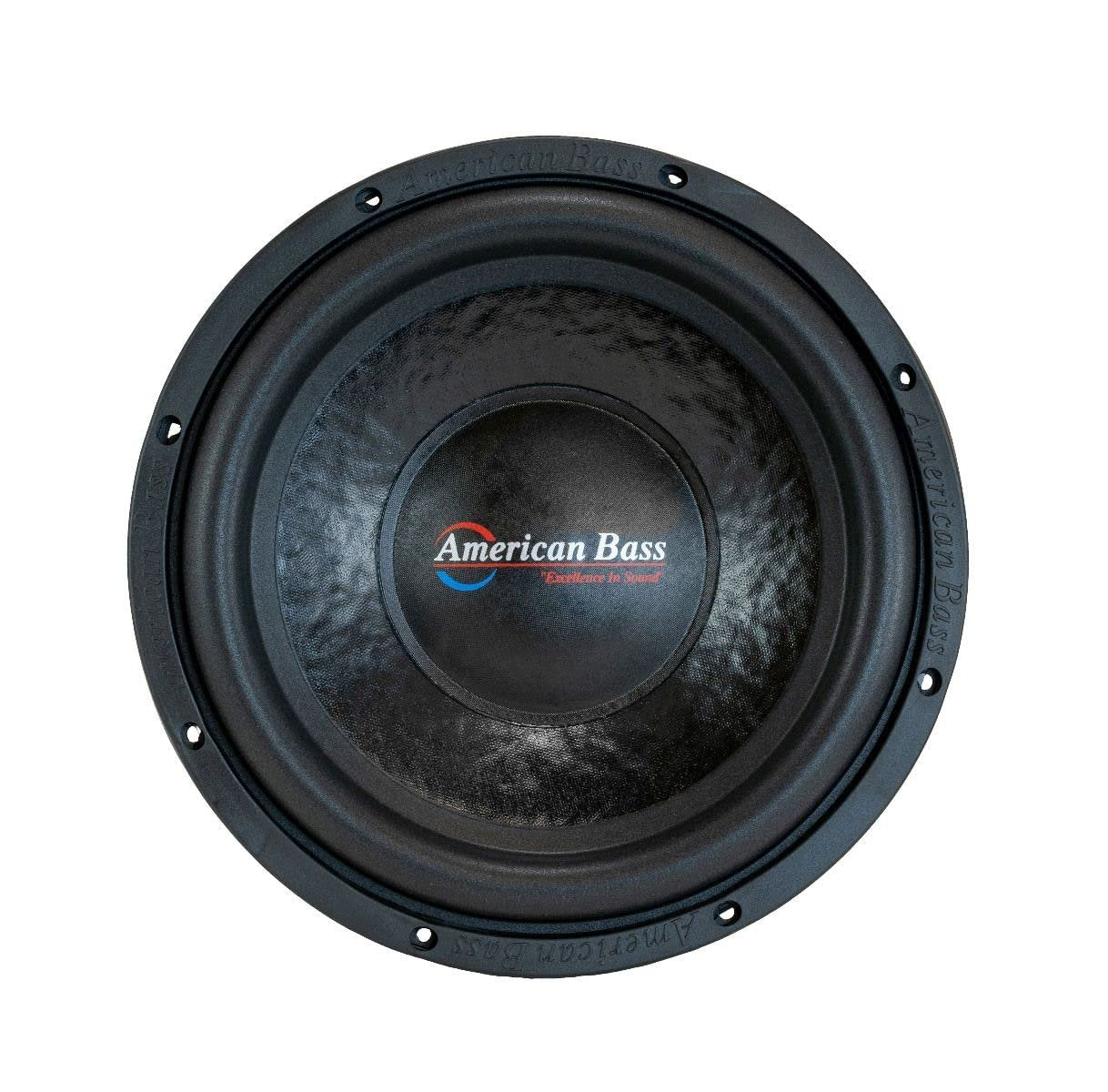 American Bass XD-1044 XD 10-inch Subwoofer 450 Watt RMS / 900 Watt Max Dual Voice Coil 4 Ohm Voice Coils 125 Oz Magnet