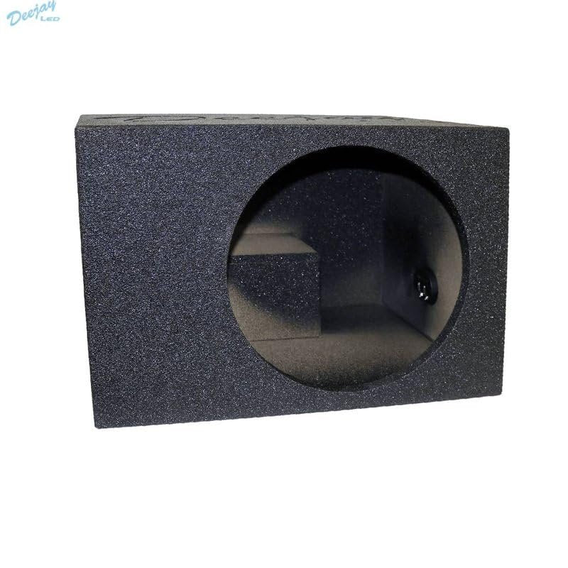 DEEJAY LED 1X15EPOXY DJL 15-inch Base Box for 15-in Woofer with Tuned Port and Durable Epoxy Coat Outer Finish, Embossed Logo