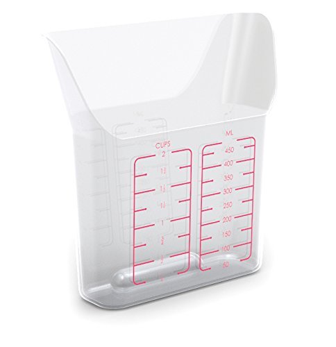 Healthy Measures Adjustable Prep 'N Measuring Cup, Green