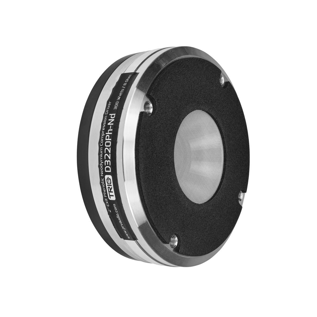 PRV AUDIO Compression Driver D3220Ph-Nd 2 Inch Exit, 300 Watts, 8 Ohm, Phenolic Neodymium Pro Audio Compression Driver