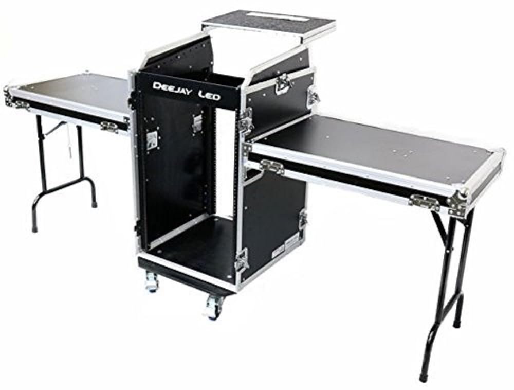 DEEJAY LED DEEJAYLED 11U Slant Mixer Rack 16U VER (TBH11M16UCT2LT)