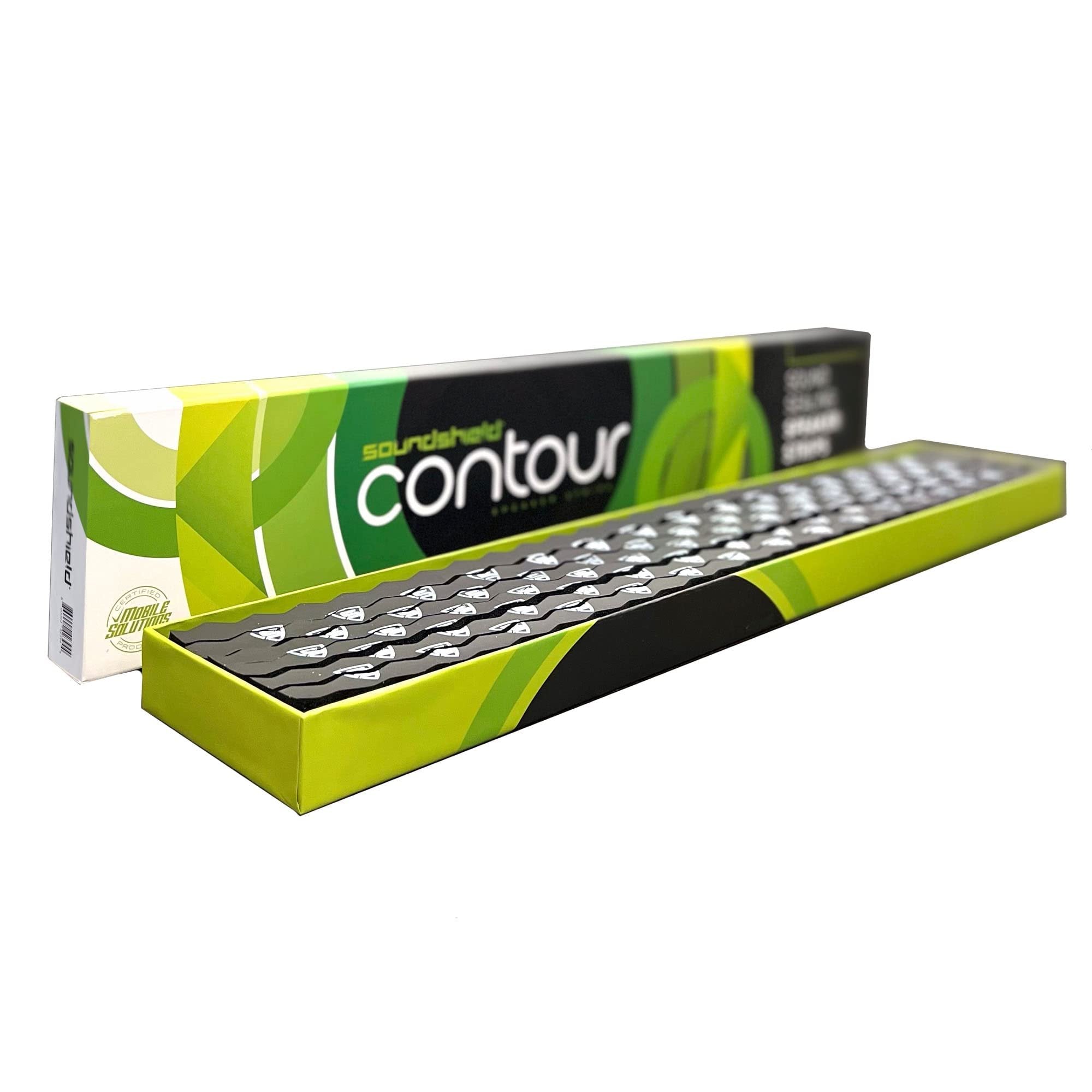 SOUNDSHIELD SSD-Contour Contour Sound Sealing Speaker Seal Strip Kit Fits Reduce Sound Spill and Balance The Front Back Waves for Clearer Sound