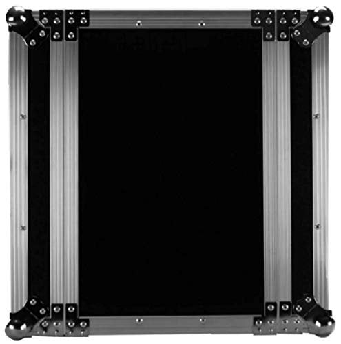 Vigorous Fly Drive Case Engineered To Hold 8u Effect Units In 14-inch Standard Depth Heavy Duty Pre-tapped Rack Rails Including Mounting Hardware Removable Front & Rear Cover DEEJAY LED TBH8UED