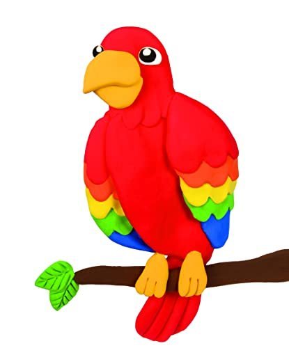 Play-Doh Air Clay Creature Creations with 6 Colors and 3 Accessories for Girls and Boys 4 Years Old and Up