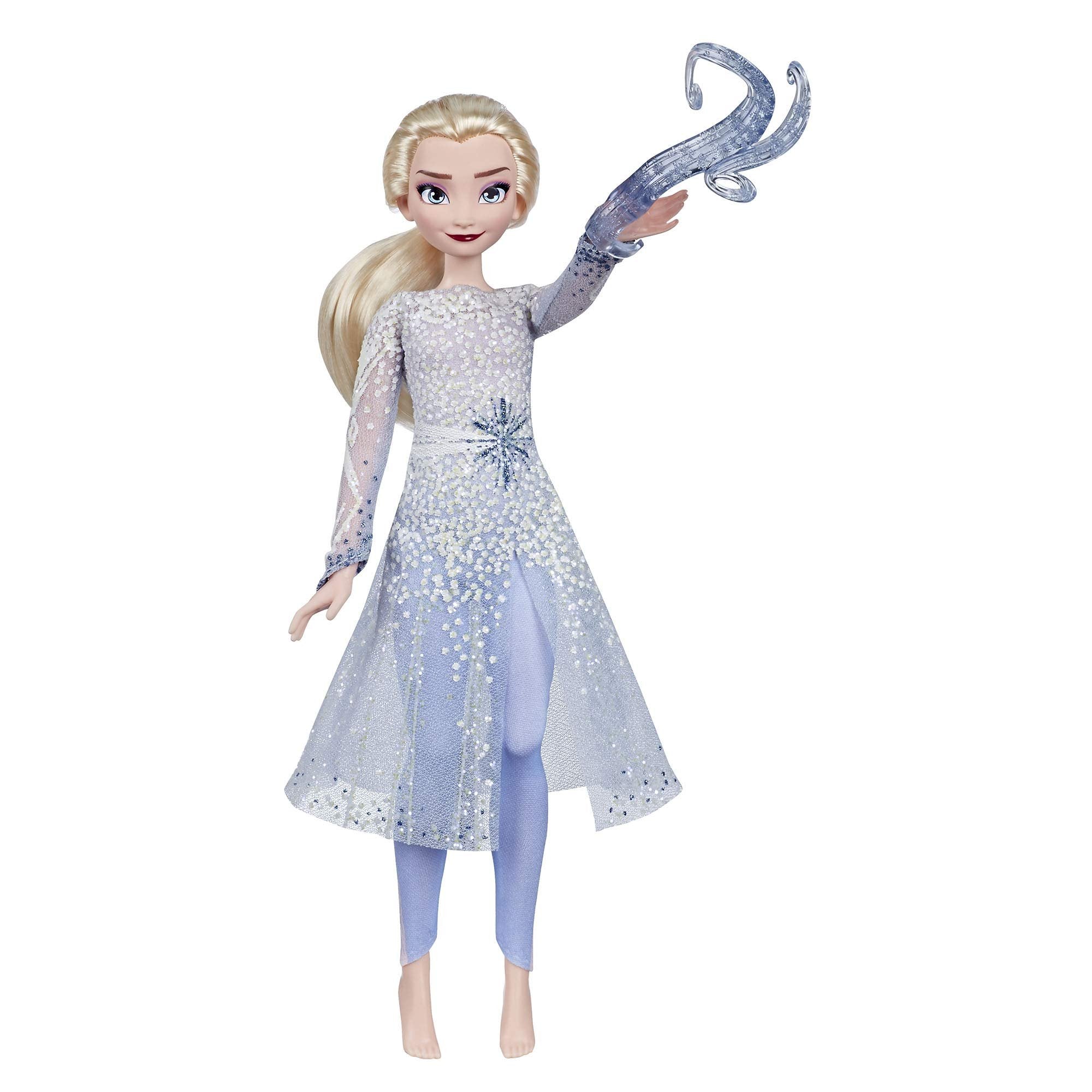 Hasbro Disney Frozen Magical Discovery Elsa Doll with Lights and Sounds, Toy for Kids Inspired 2 Movie