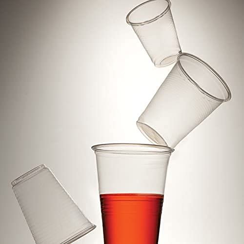 Nicole Home Collection Plastic 7 oz. | Clear | Pack of 600 Drinking Cup, 7 oz-600
