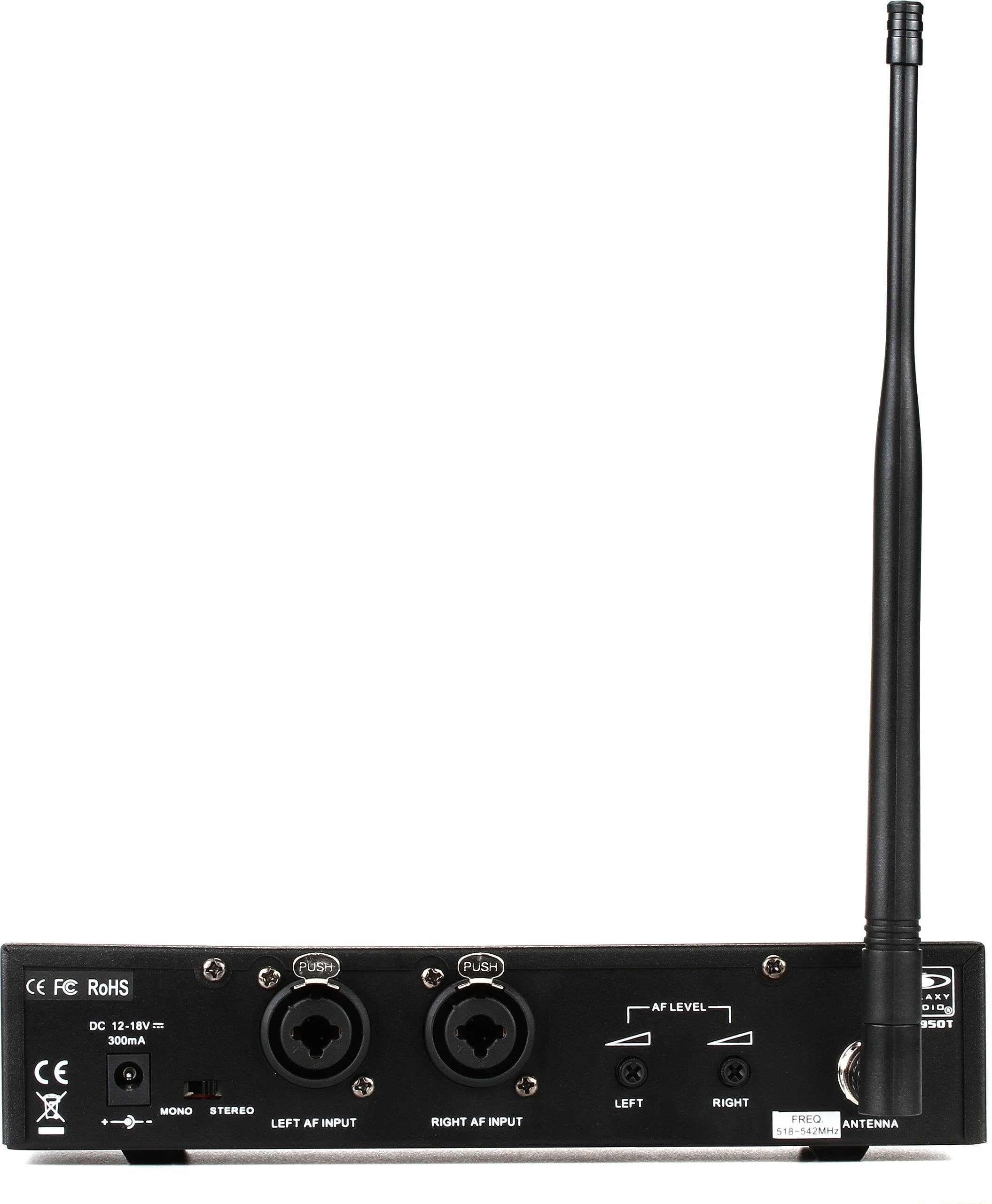 Galaxy Audio AS-950-4N Wireless In Ear Personal Monitor System Band Pack, Band N