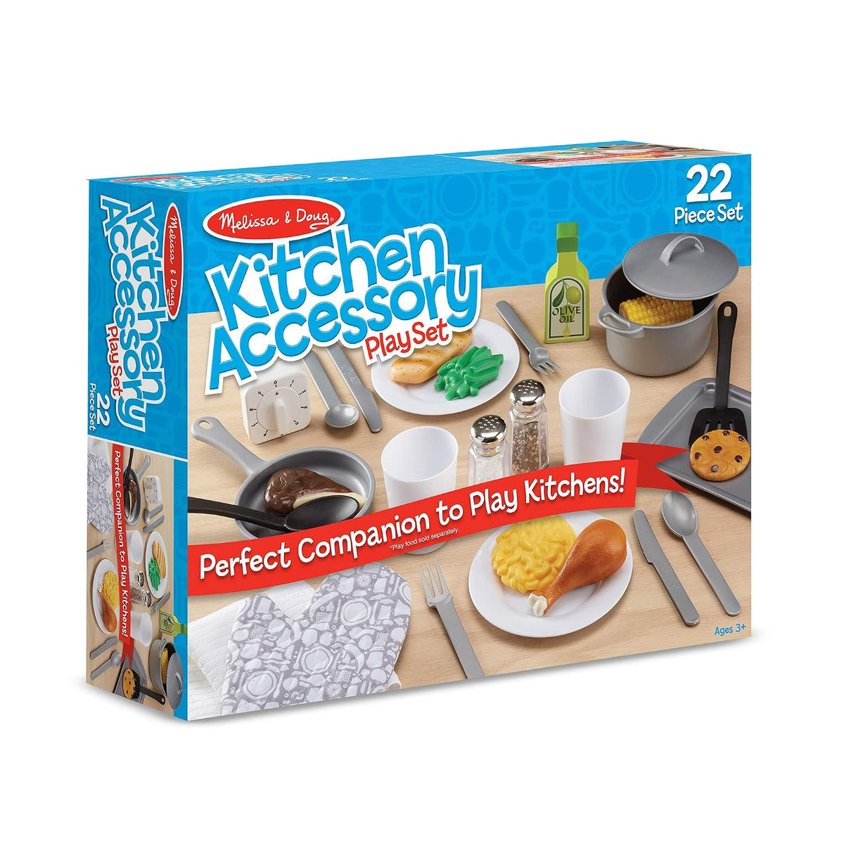 Melissa & Doug Kitchen Accessory 22-Piece Play Set